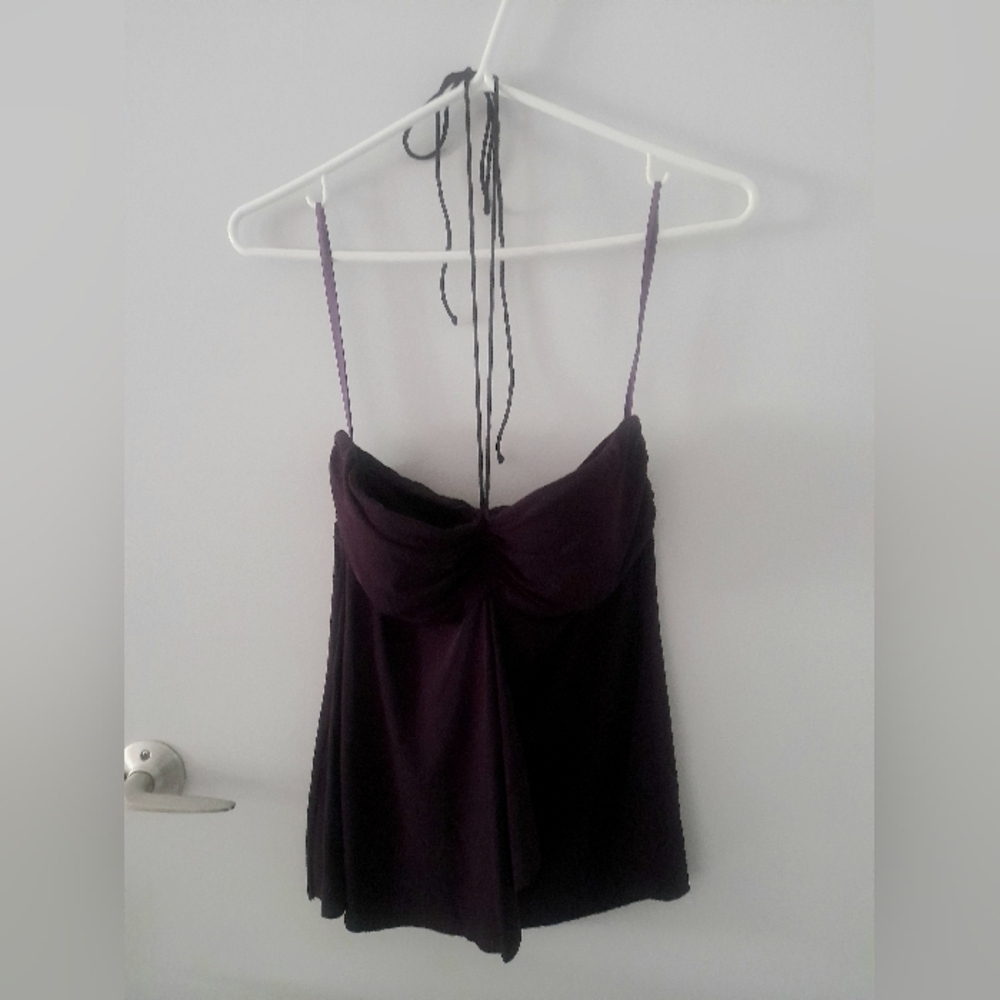 Vivienne Tam Deep Purple Camisole